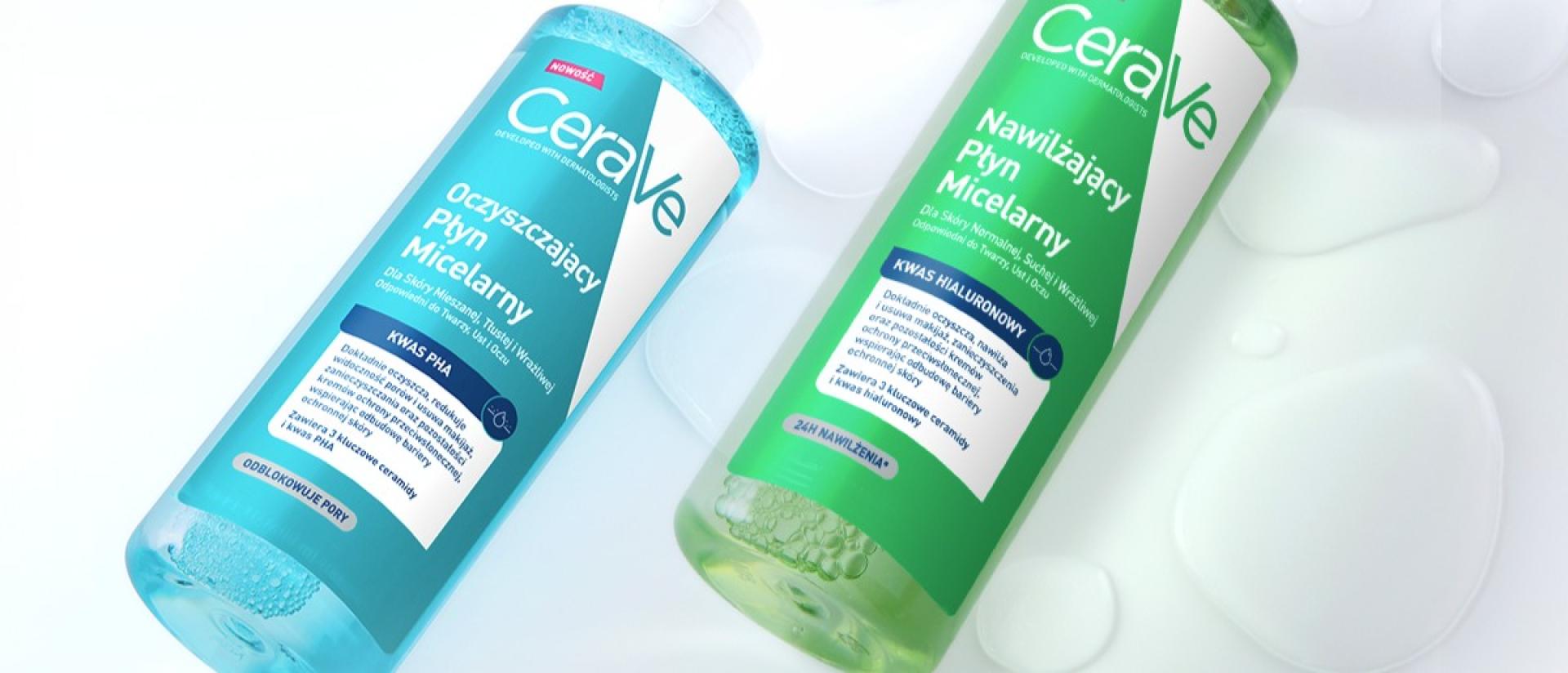 CeraVe rozszerza ofertę oczyszczania. Dwa nowe płyny micelarne