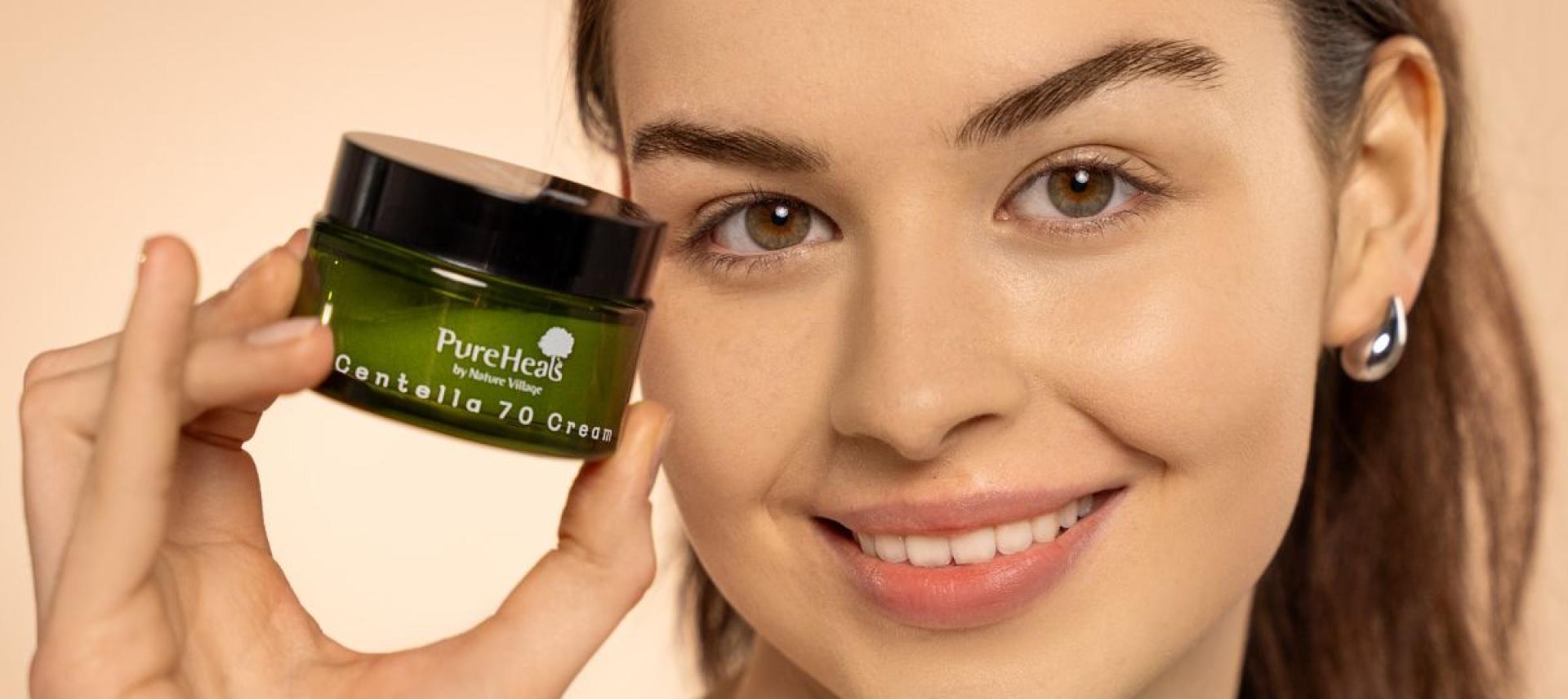 Sprawdzone K-Beauty od PureHeals w Hebe. Centella ampułka i krem 