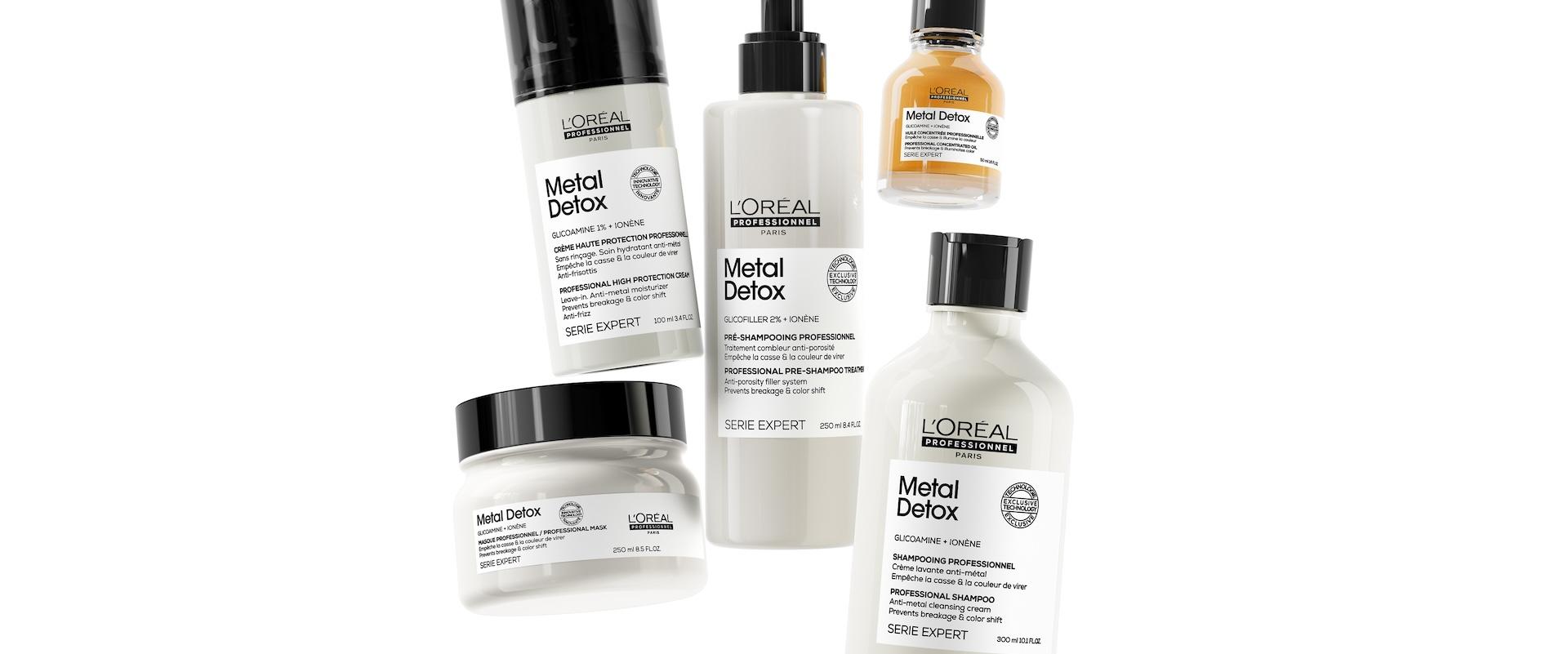 Wygładzenie i nawilżenie włosów z maską Metal Detox od L’Oréal Professionnel