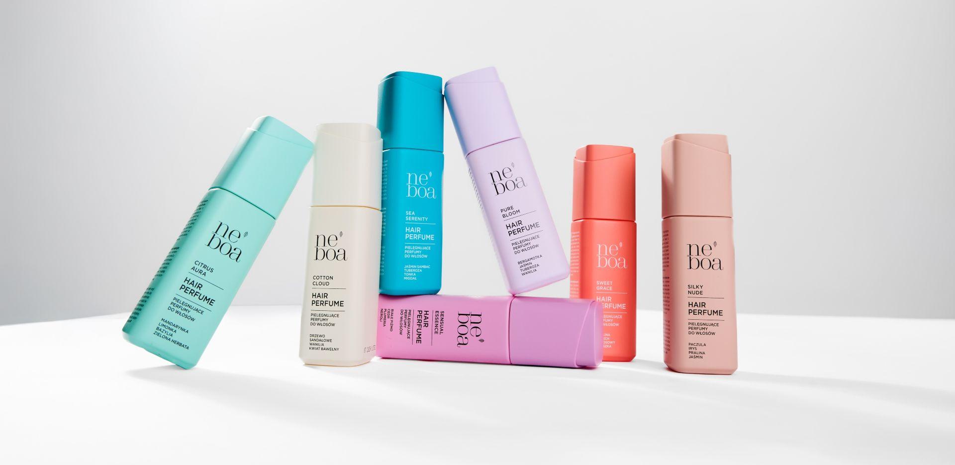 Neboa wchodzi w hair perfume. Siedem zapachów do włosów w nowej kolekcji
