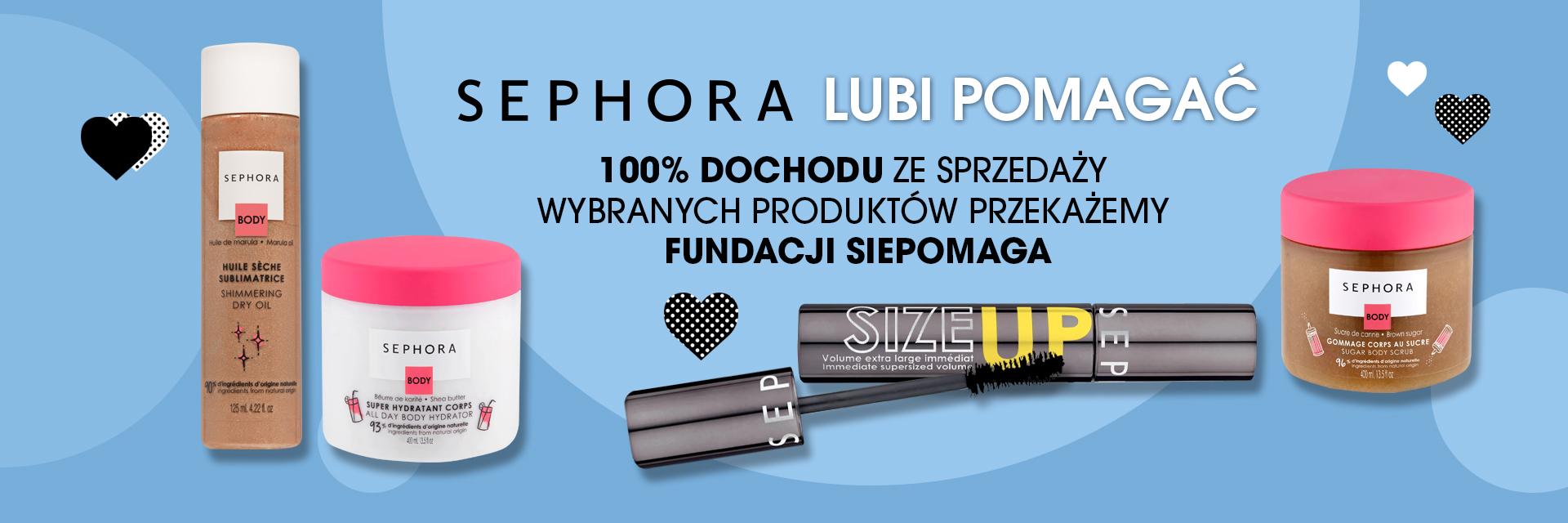 Sephora wspiera ogólnopolską zbiórkę Fundacji Siepomaga