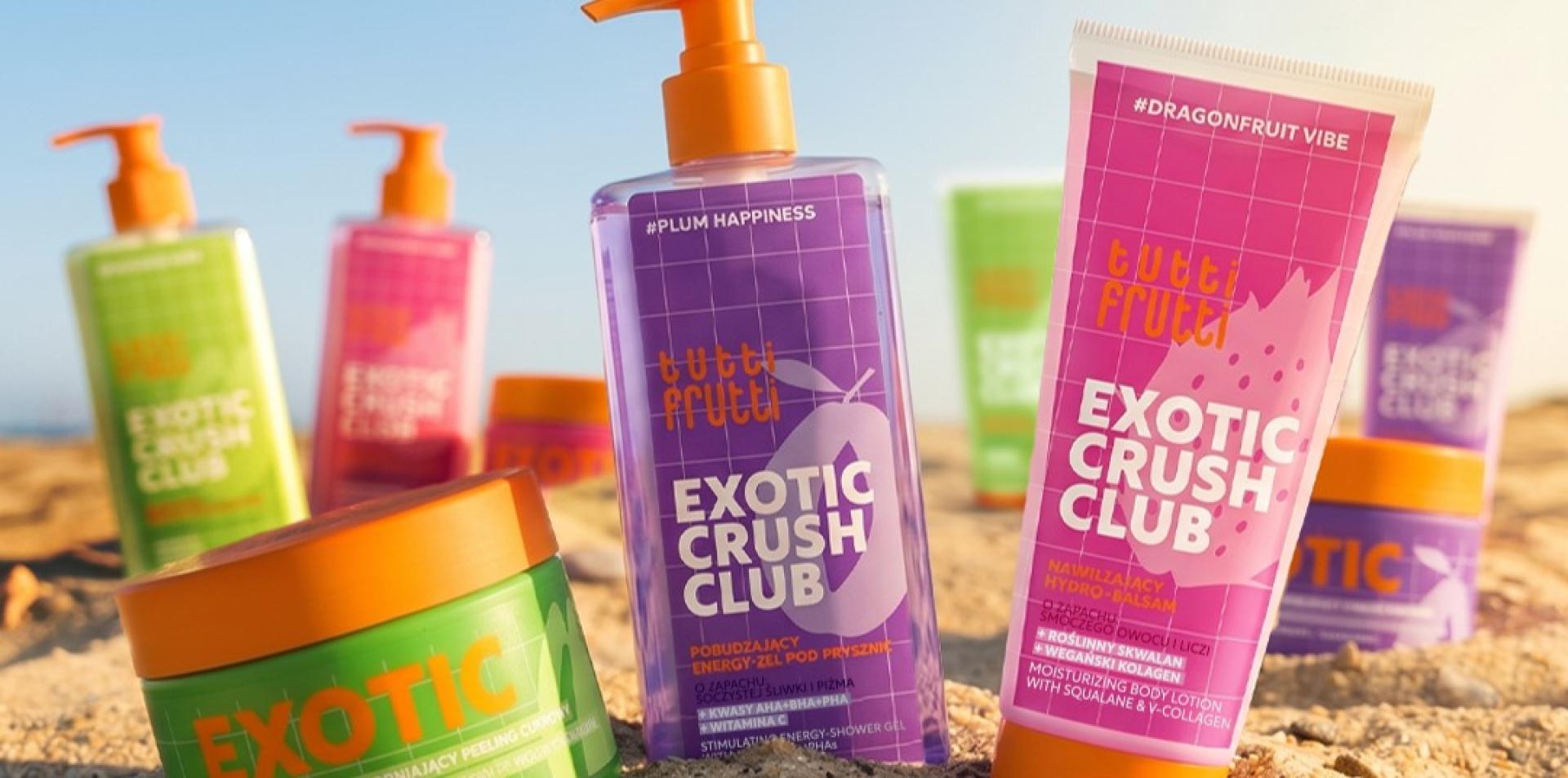 Tutti Frutti wprowadza linię Exotic Crush Club. Trzy zapachy inspirowane wakacjami