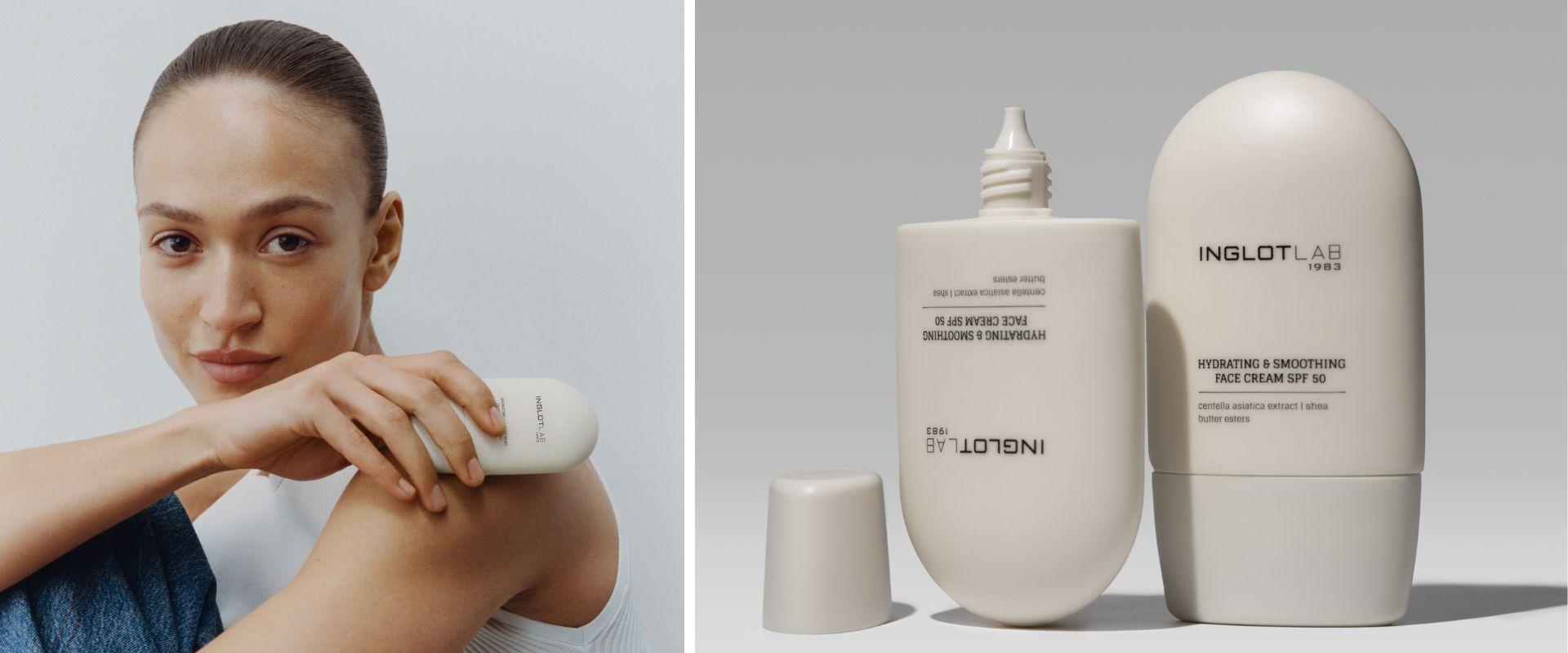 Krem SPF 50 od INGLOT LAB - krem z filtrem, który pielęgnuje jak dermokosmetyk