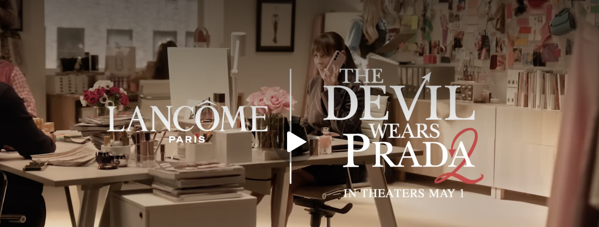 Lanc&ocirc;me łączy siły z The Devil Wears Prada 2 i debiutuje z nową linią pielęgnacyjną