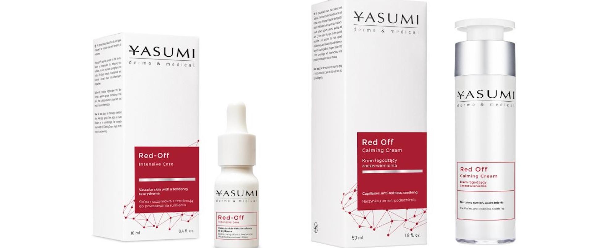 Pielęgnacja cery naczynkowej z linią Yasumi Red off 