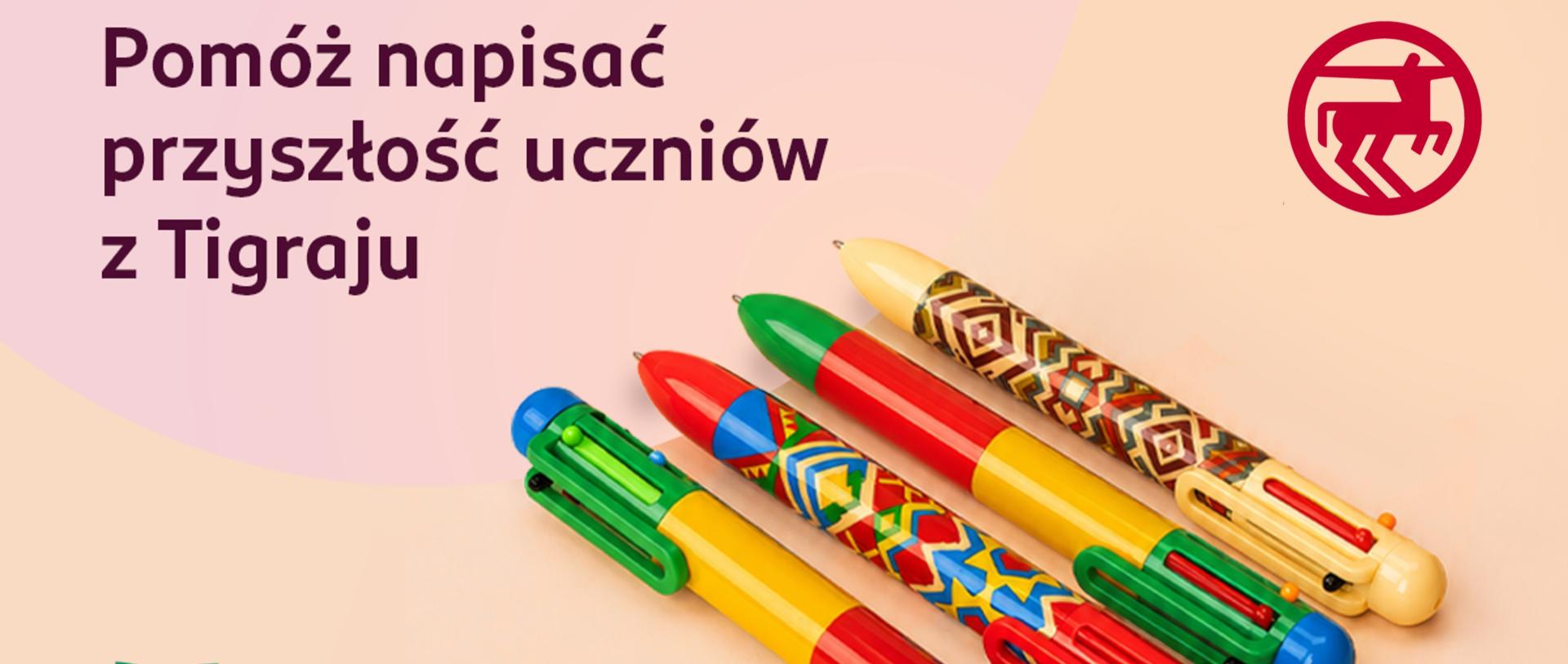 Klienci Rossmanna kupili 50 tys. długopisów. Dochód pomoże zbudować szkołę w Etiopii