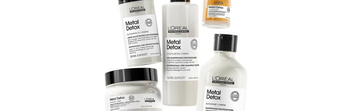 Wygładzenie i nawilżenie włosów z maską Metal Detox od L’Oréal Professionnel