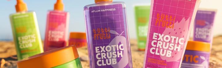Tutti Frutti wprowadza linię Exotic Crush Club. Trzy zapachy inspirowane wakacjami