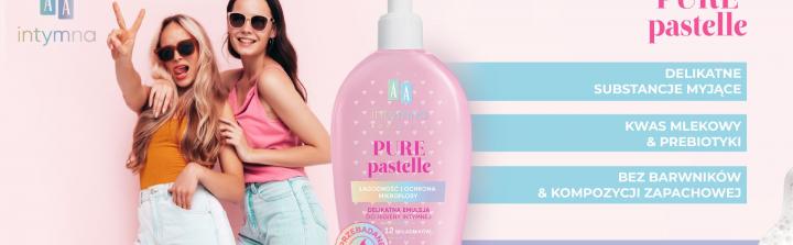 Marka AA wprowadza linię produktów dla nastolatek AA Intymna Pure Pastelle