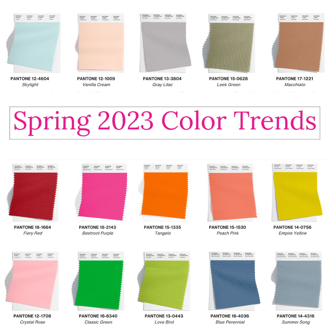 Pantone Color Trends 2024 Summer Myra Tallia